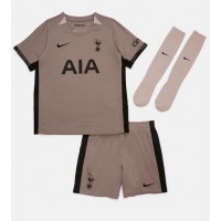 Camisa de Futebol Tottenham Hotspur Son Heung-min #7 Equipamento Alternativo Infantil 2023-24 Manga Curta (+ Calças curtas)